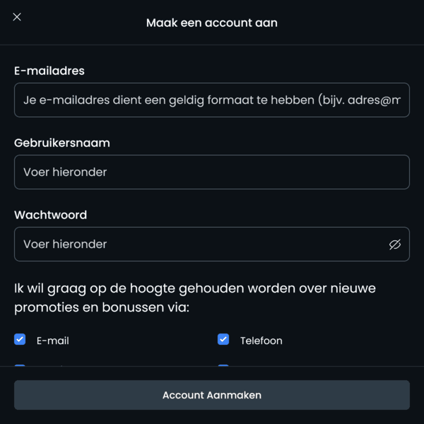 777 casino registreren